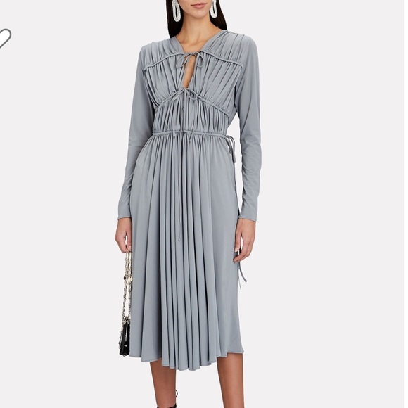 TOVE Dresses & Skirts - TOVE Lexi Tie-Front Midi Dress (size FR 36/UK 8)